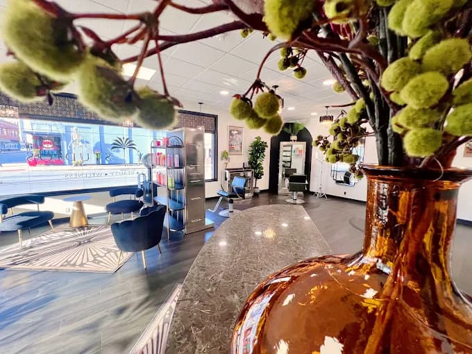 Hair styling at Color Rebel